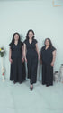 Designer Black Women Jumpsuit , Video